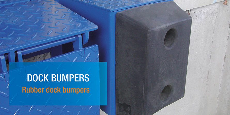 Rubber dock bumpers