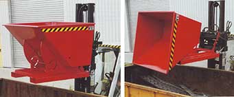 Self dumping hopper - Type BB/AK