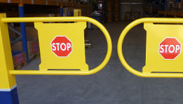 Swivelling dock barrier Expresso