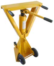 Safety trailer jack stand