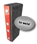 Laminated rubber dock bumpers Expresso