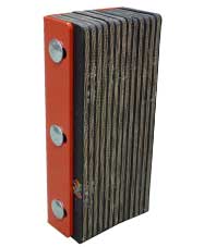 Laminated rubber dock bumper BULA3