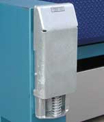 Galvanized sliding dock bumpers