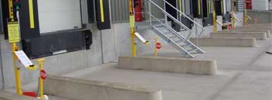 Depot system for wheel chock - Calebox Expresso