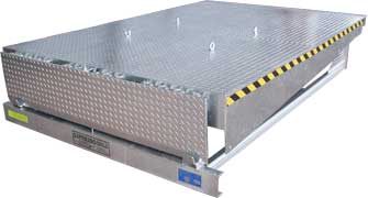 Galvanized dock leveler STA 6/20/20 for pit to create