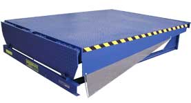 Leveler for pit with outside steel angles