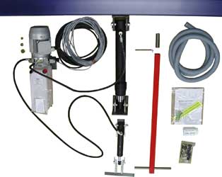 Electrification kit for leveler