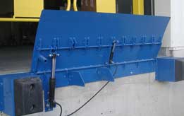 Electrified mini-leveler ramp 