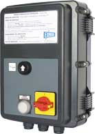 Control box for electrified mini-leveler ramp 