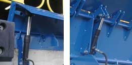 Electrified mini-leveler ramp 