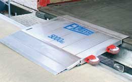 Manual loading dock boards