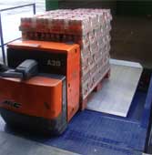 External frame with loading ramp Expresso