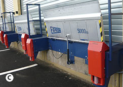 Pont de chargement électrifié Type 8860 