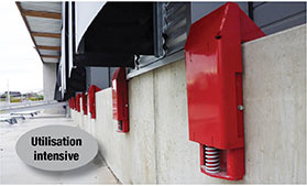 Mobile dock bumpers Expresso