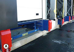 800 mm telescopic lip dock levellers Expresso