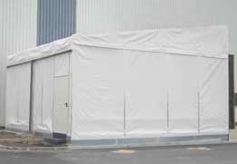 Access platform for outdoor storage Expresso