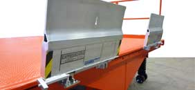 Aluminium drawbridge levelers type 8860