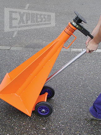 Standard safety trailer jack stand