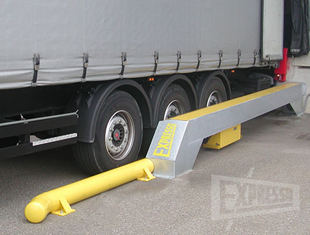 Stop Trucks®, Vehicle restraints - Truck docking immobilization