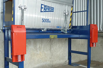 Galvanized sliding dock bumpers Expresso