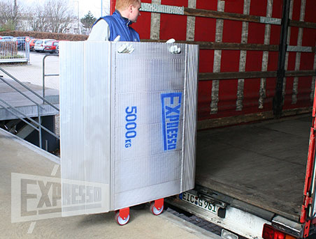 Manual loading dock boards