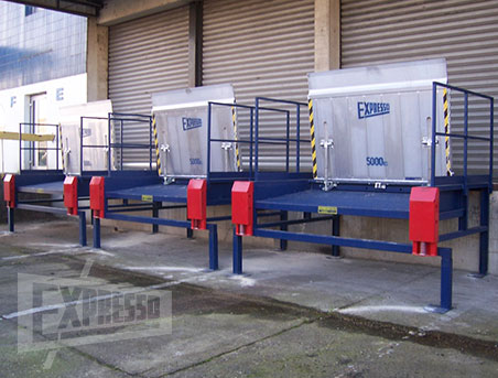 Ponts de chargement sur châssis d'accostage