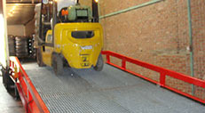 Hydraulic ramps - Yard ramps Expresso