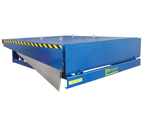 NILA Expresso dock levellers with tilting lip