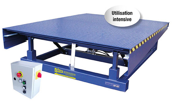 Telescopic lip dock leveler Expresso