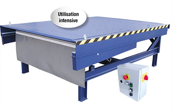 Telescopic comb lip dock leveler