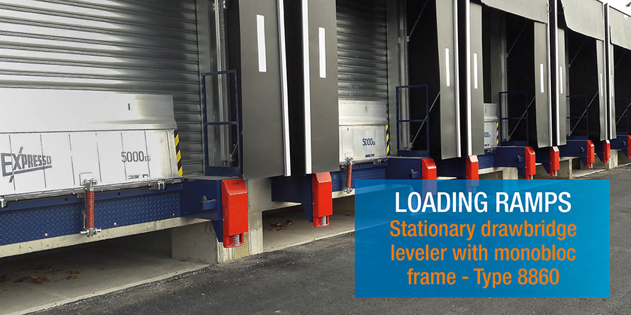 Stationary drawbridge leveler