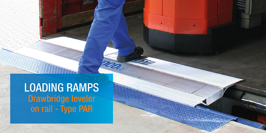 Sliding drawbridge leveler Type PAR