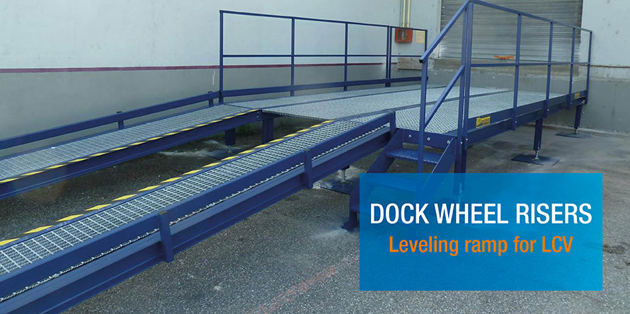 Leveling ramp for LCV