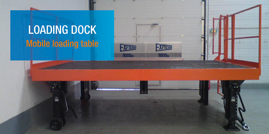 Mobile loading table and platform Expresso